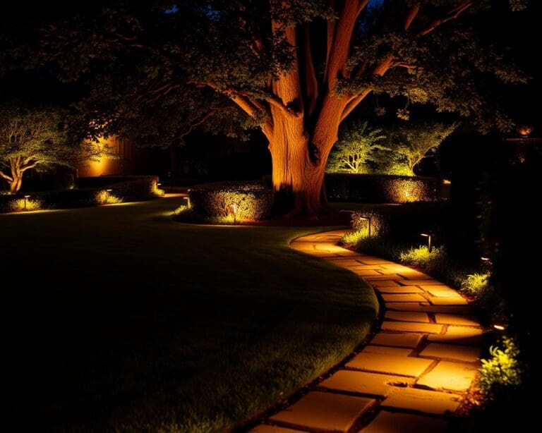 Hoe werkt automatische verlichting in je tuin?