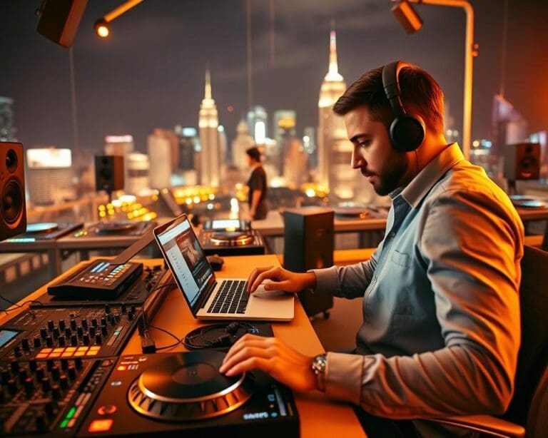 Hoe werkt een social media-manager voor een DJ?