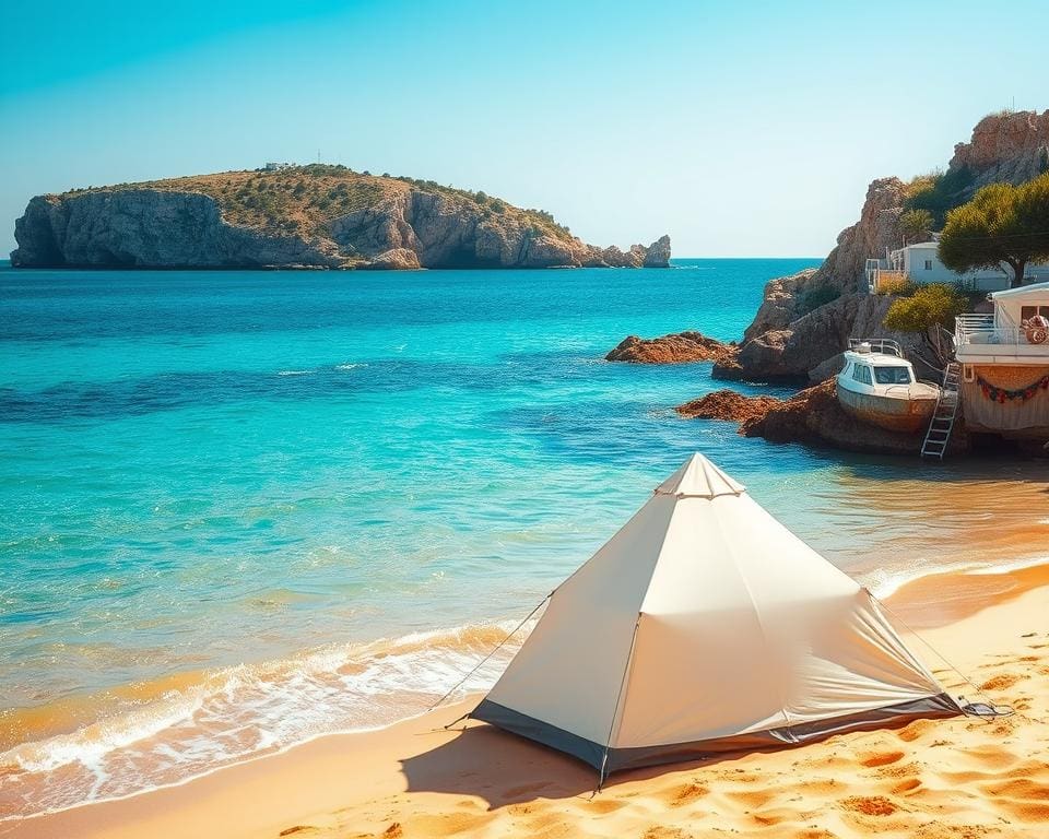 Mag je een tent opzetten op het strand van Malta? 🇲🇹