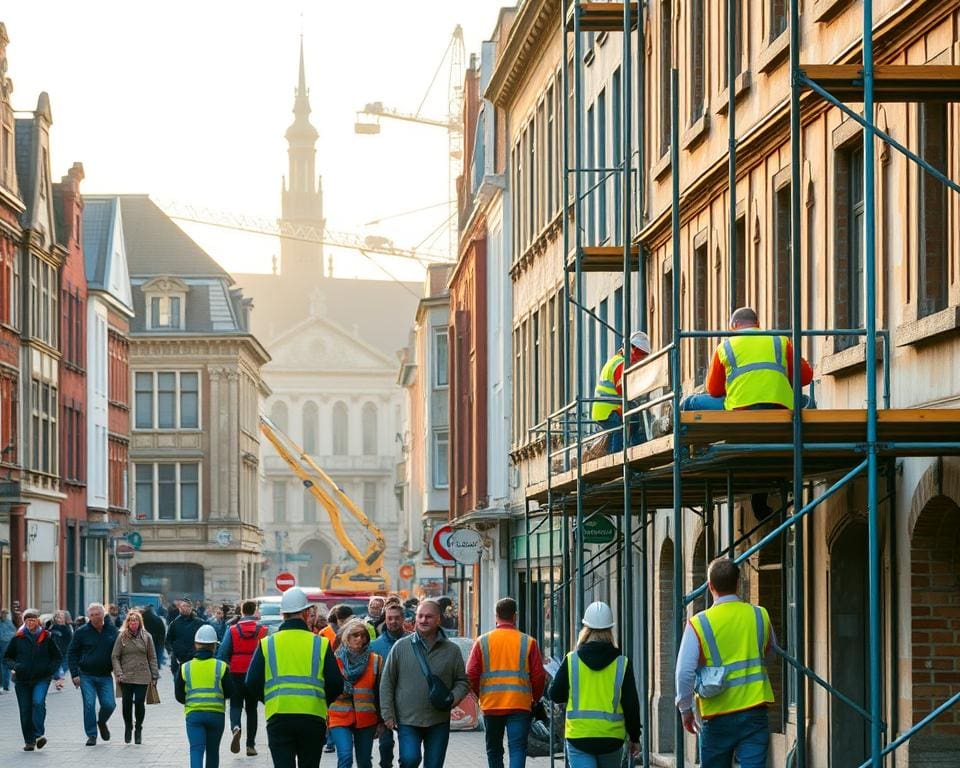 Renovatieprojecten met Vlaamse gemeenten