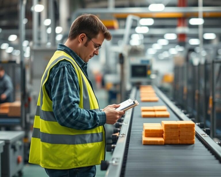 Wat doet een operator bij de eindcontrole?