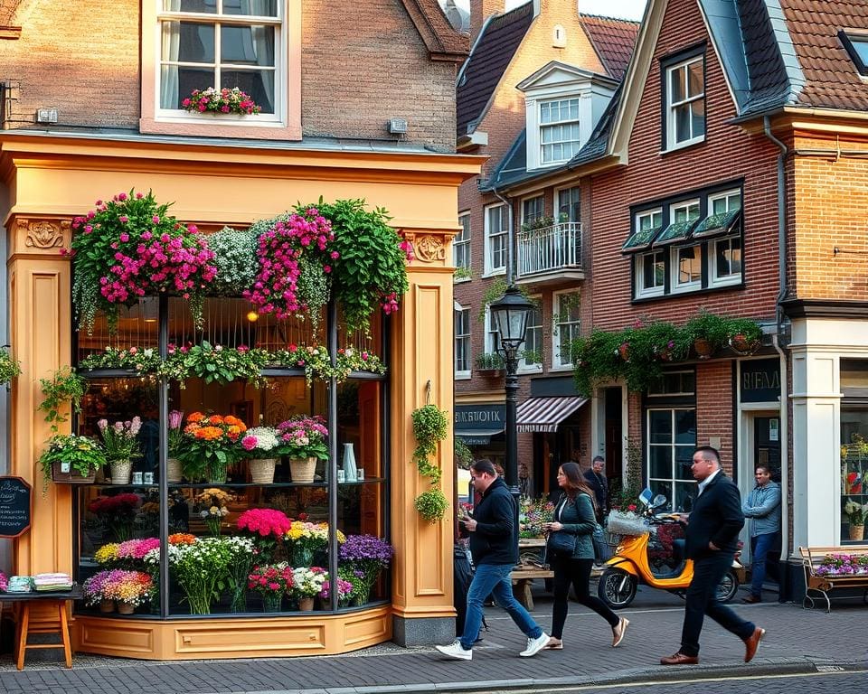 Wat is het verschil tussen lokale en Fleurop-bloemisten?