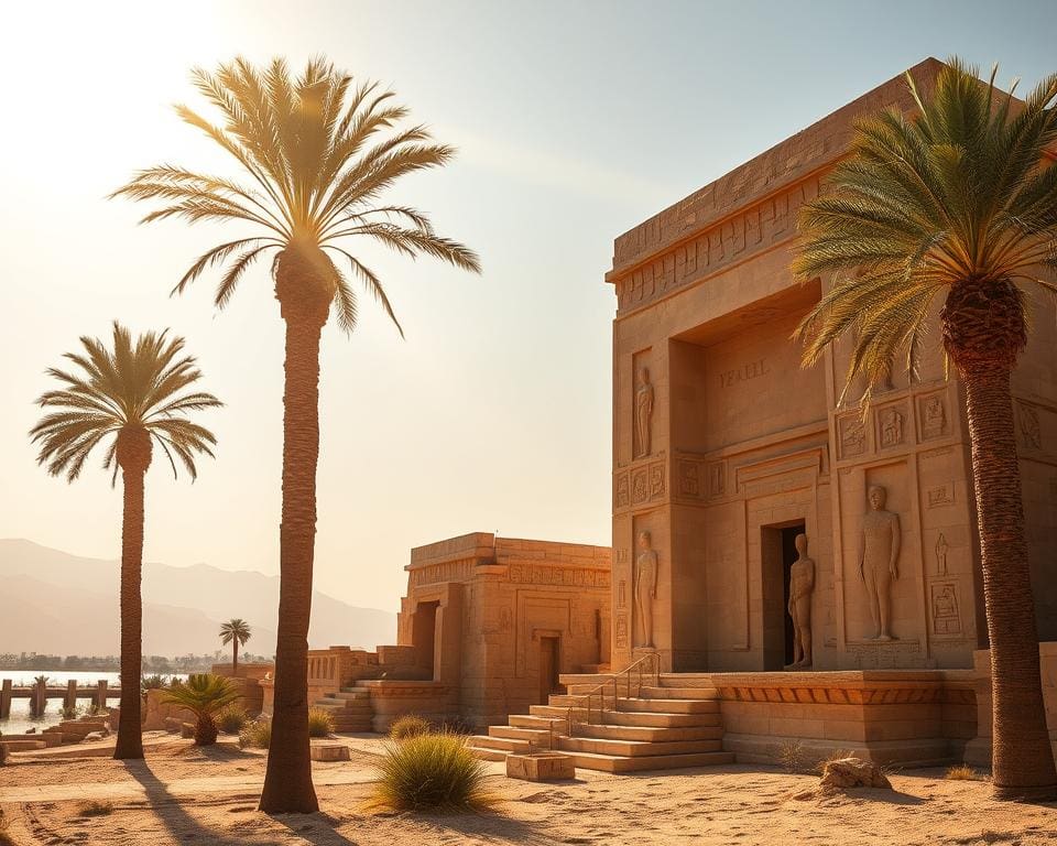 Wat maakt de graven van de edelen in Aswan uniek?