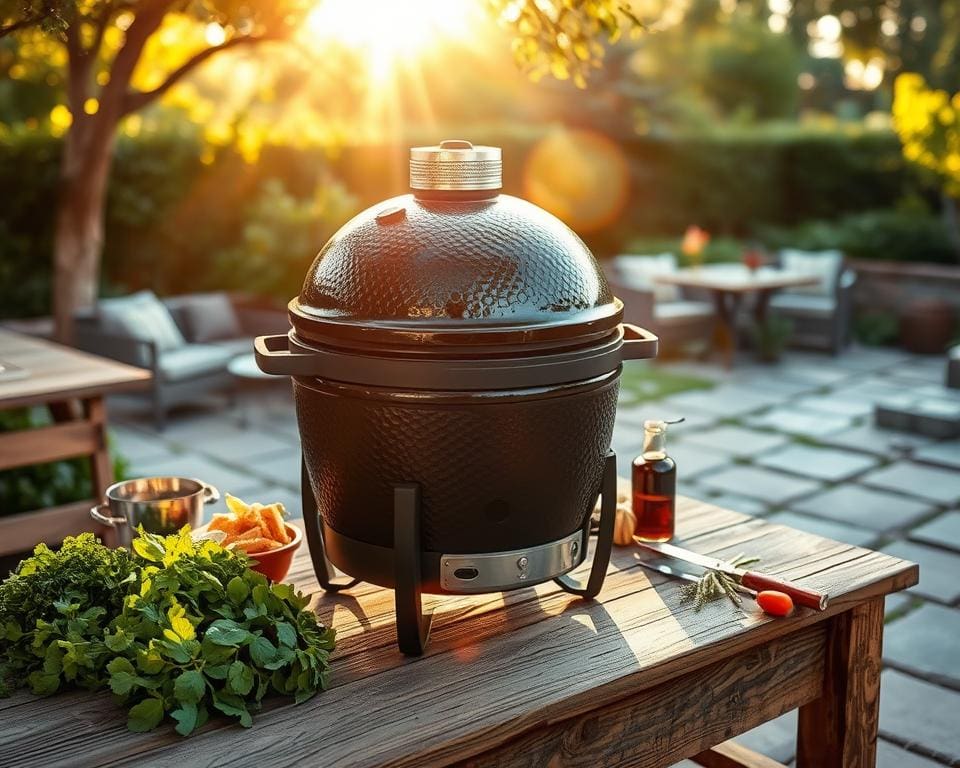 Welke Kamado Joe past het best in mijn tuin?