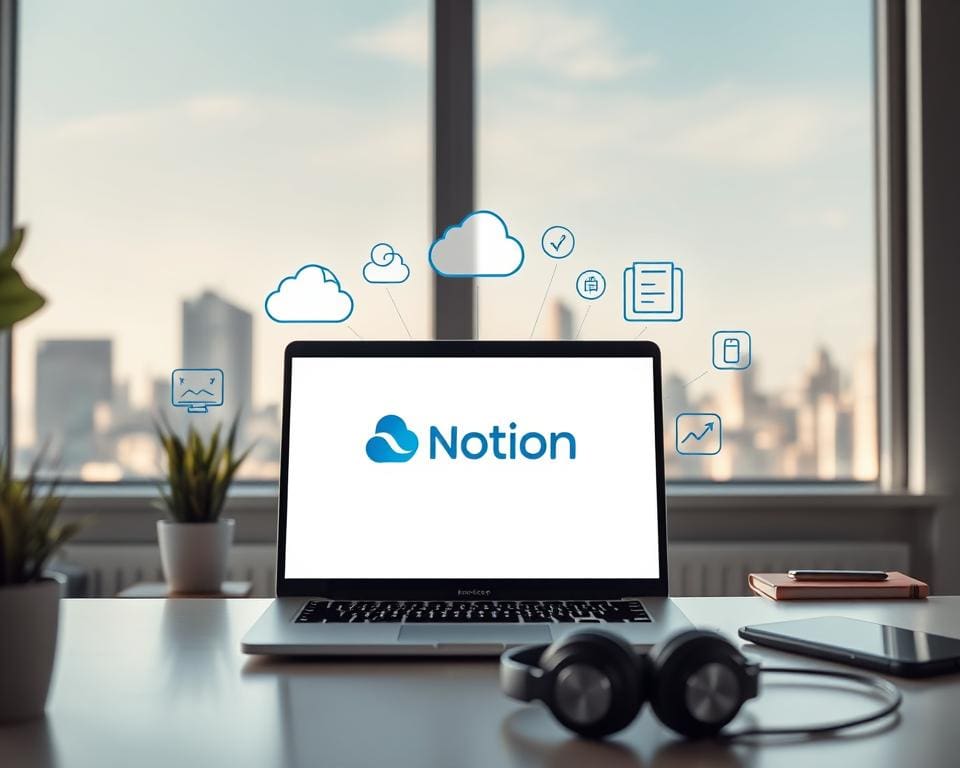 cloudopslag Notion koppeling