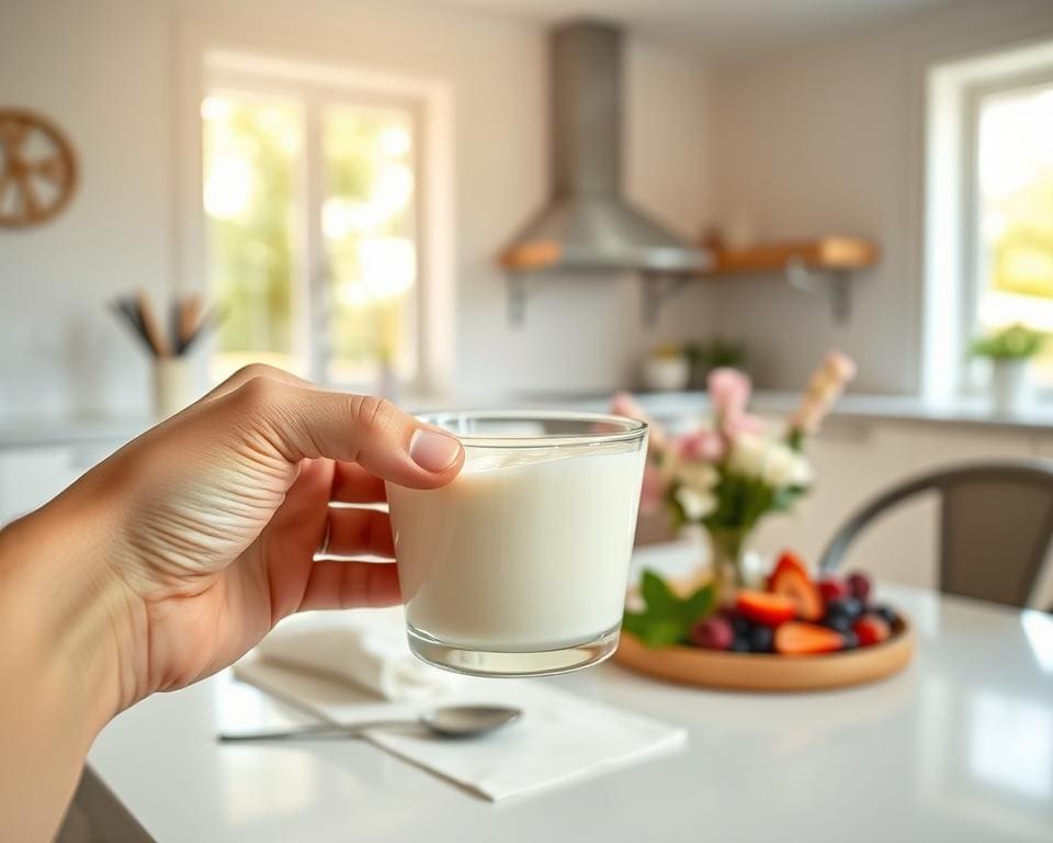 dagelijkse consumptie van yoghurt