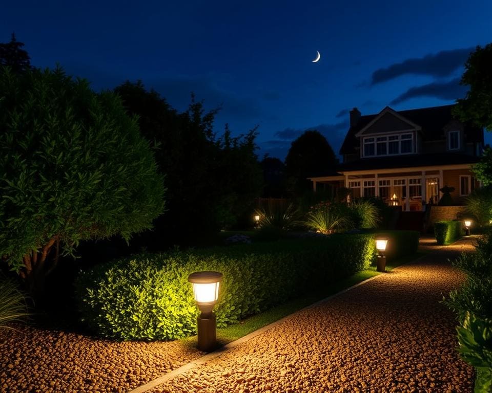 hoe werkt automatische verlichting in je tuin?