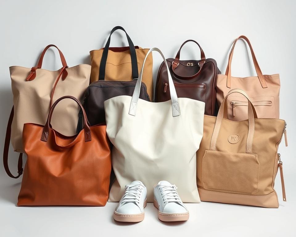 tassen voor witte sneakers