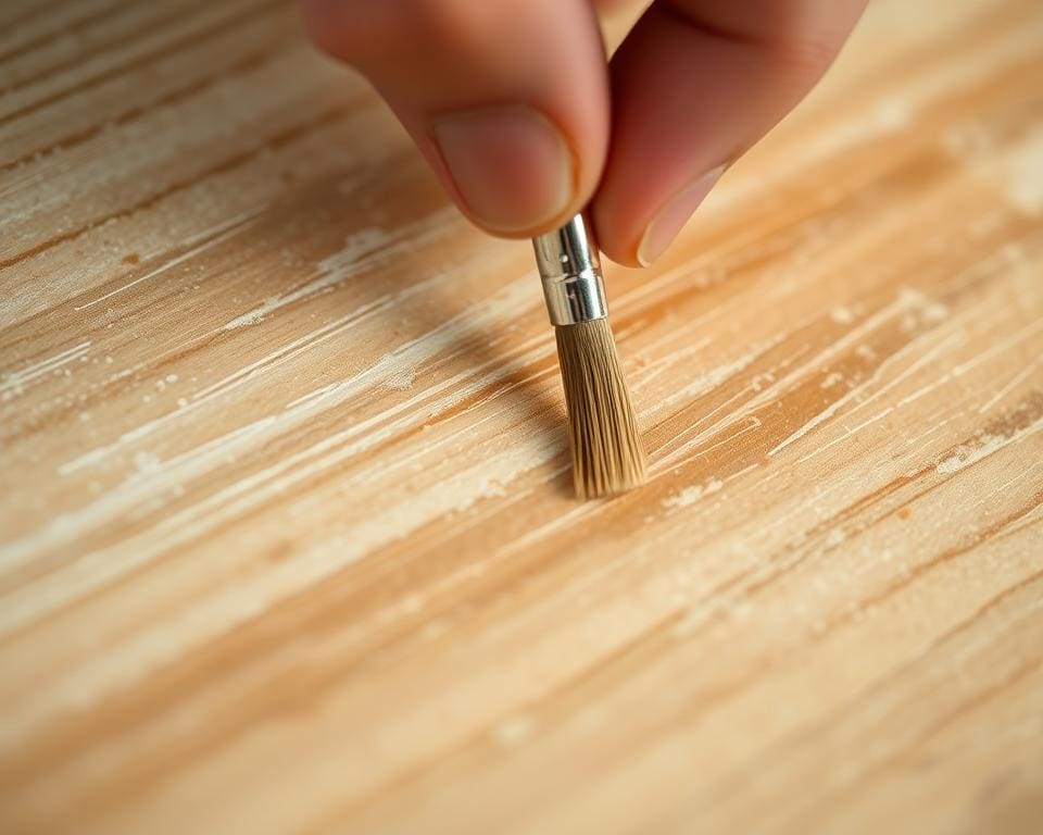 techniek van dry brushen