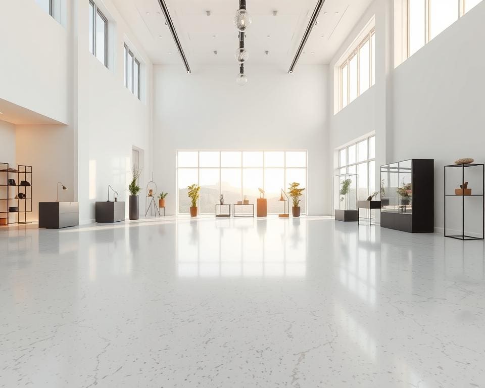 terrazzo showroom