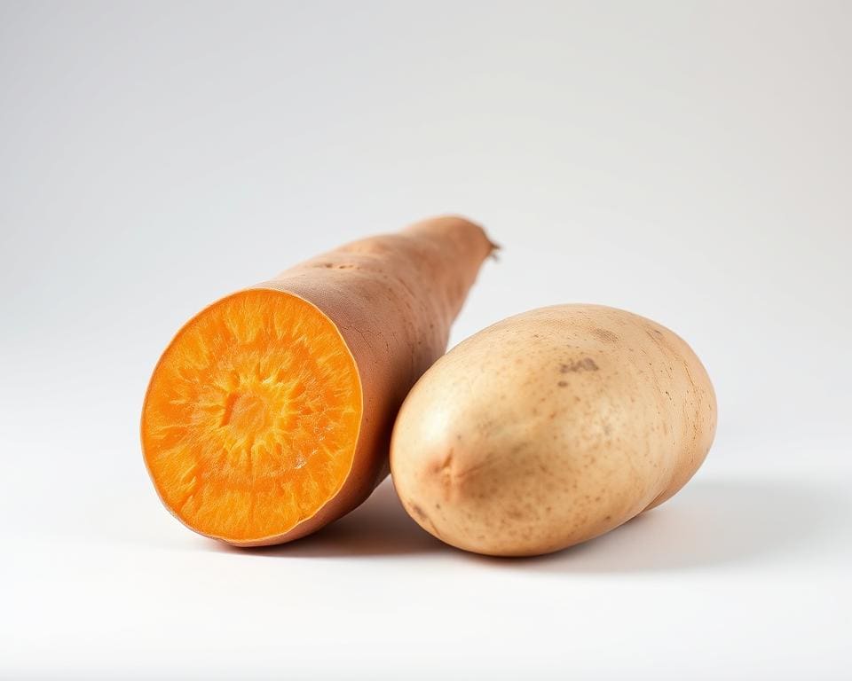 verschil zoete aardappel gewone aardappel