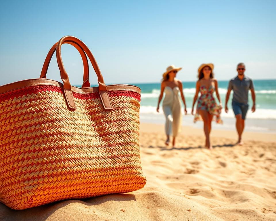 zomerse strandtas