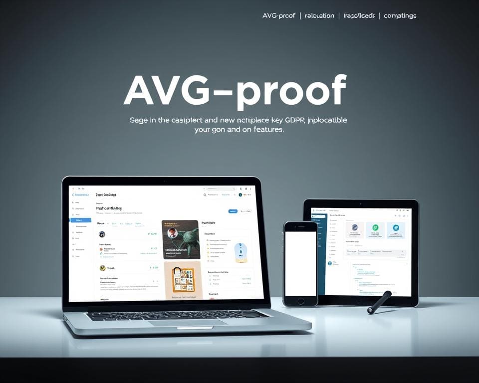 AVG-proof maken website