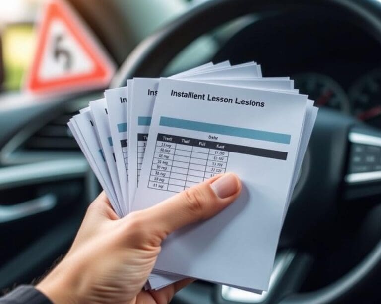 Kun je ook in termijnen betalen voor rijlessen?