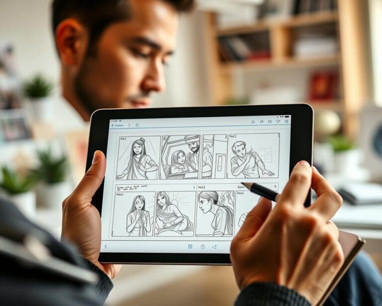 Wat is een goede app voor storyboards?