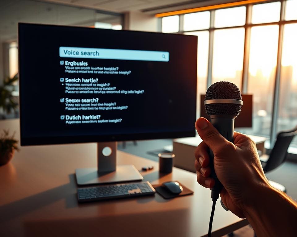 Welke rol speelt voice search in webontwikkeling?