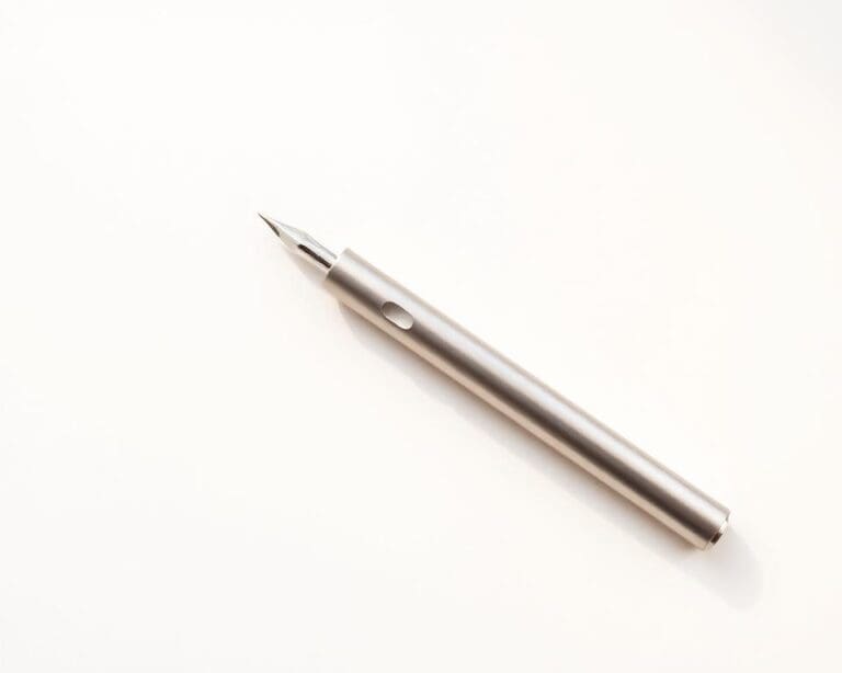 Welke stylus gebruik je voor kalligrafie?