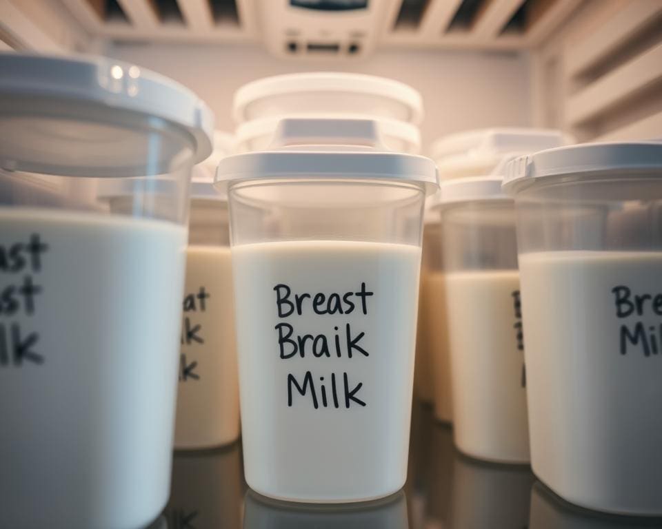 koelkast opslag moedermelk