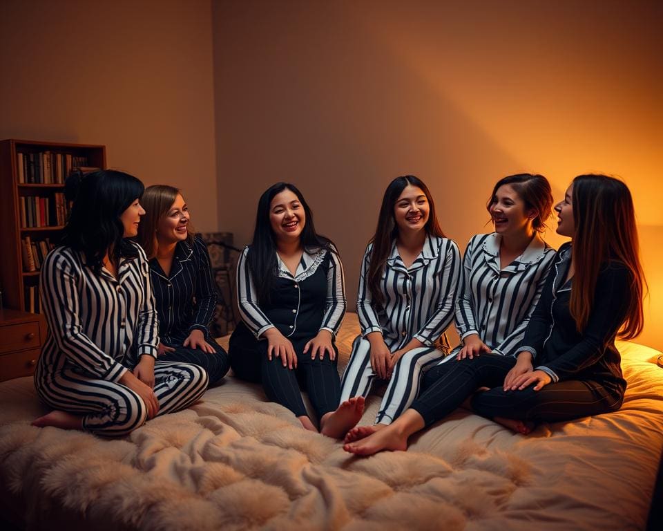 woensdag fans kiezen hun pyjama