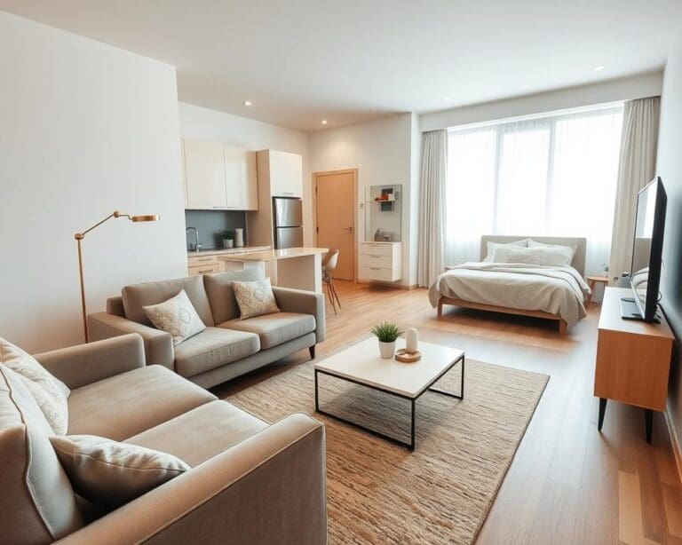 Creatieve indeling van tweekamerappartementen