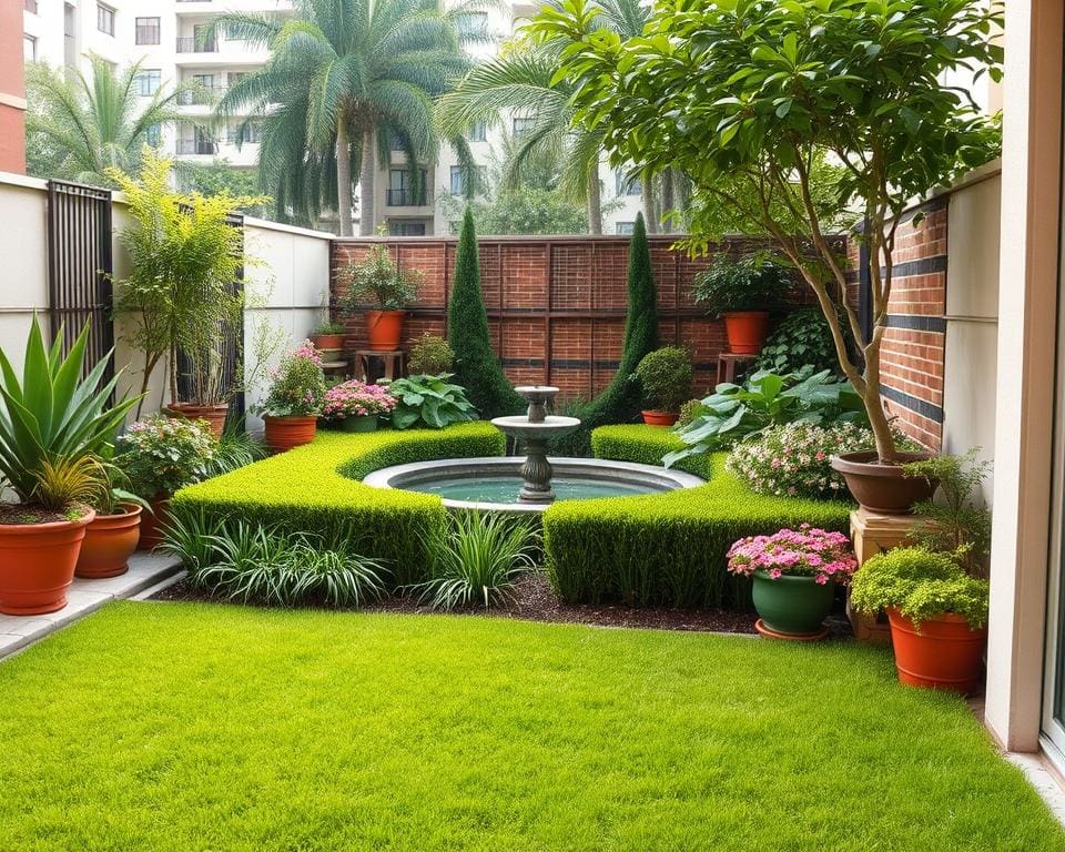 Hoe creëer je rust in een tuin met beperkte ruimte?