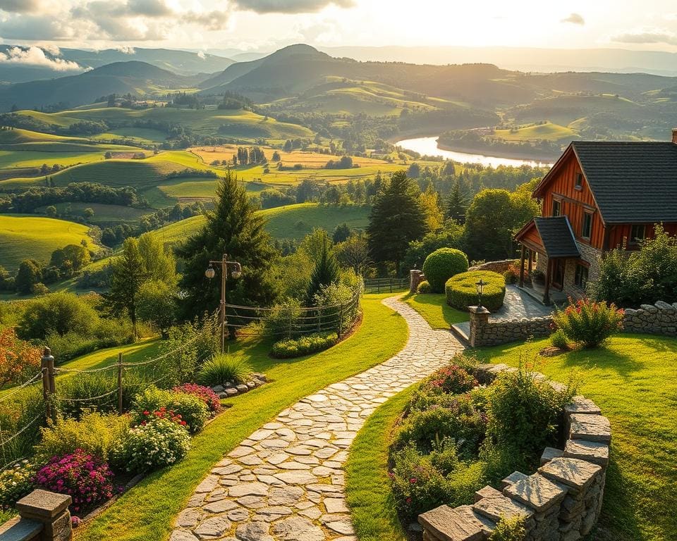 Hoe pas je erfopgangen aan het landschap aan?