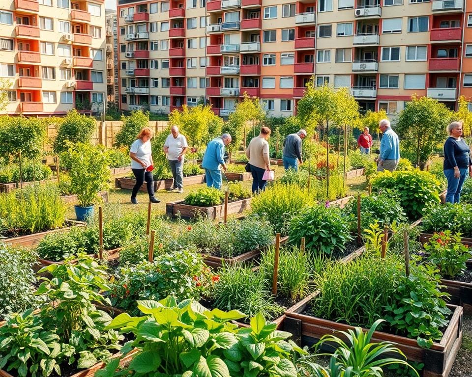 Hoe stimuleer je tuingebruik in sociale huurwoningen?