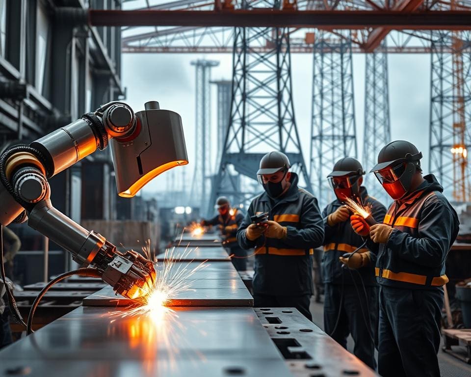 Innovatieve lastechnieken voor grote constructies