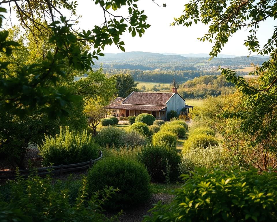 Wat is het verband tussen landschap en erfbeplanting?