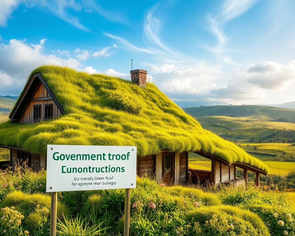 Wat zijn subsidies voor groene daken in buitengebieden?