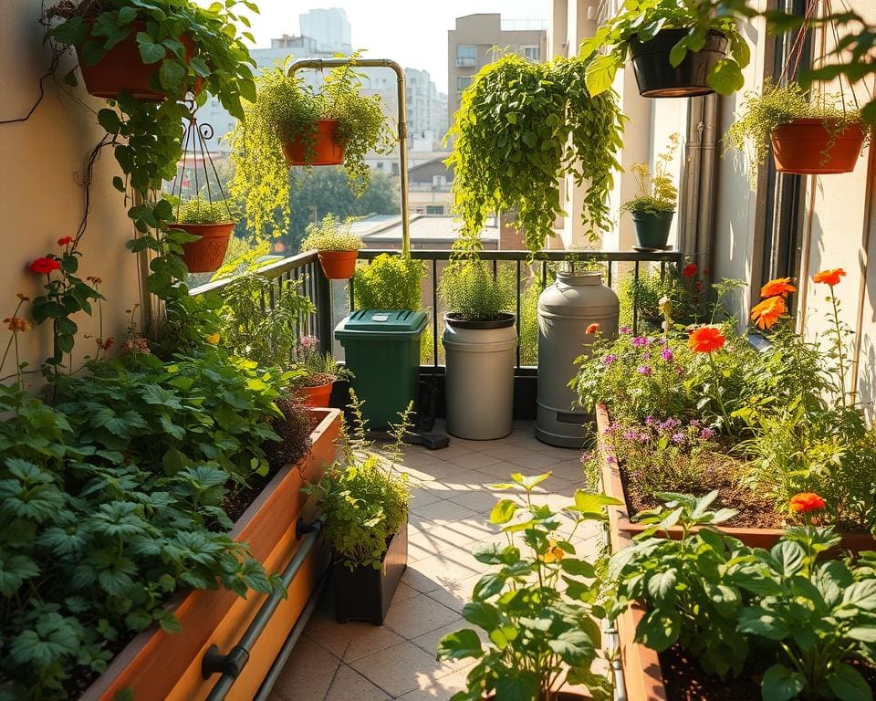 Wat zijn tips voor een eetbare tuin in huurwoningen?