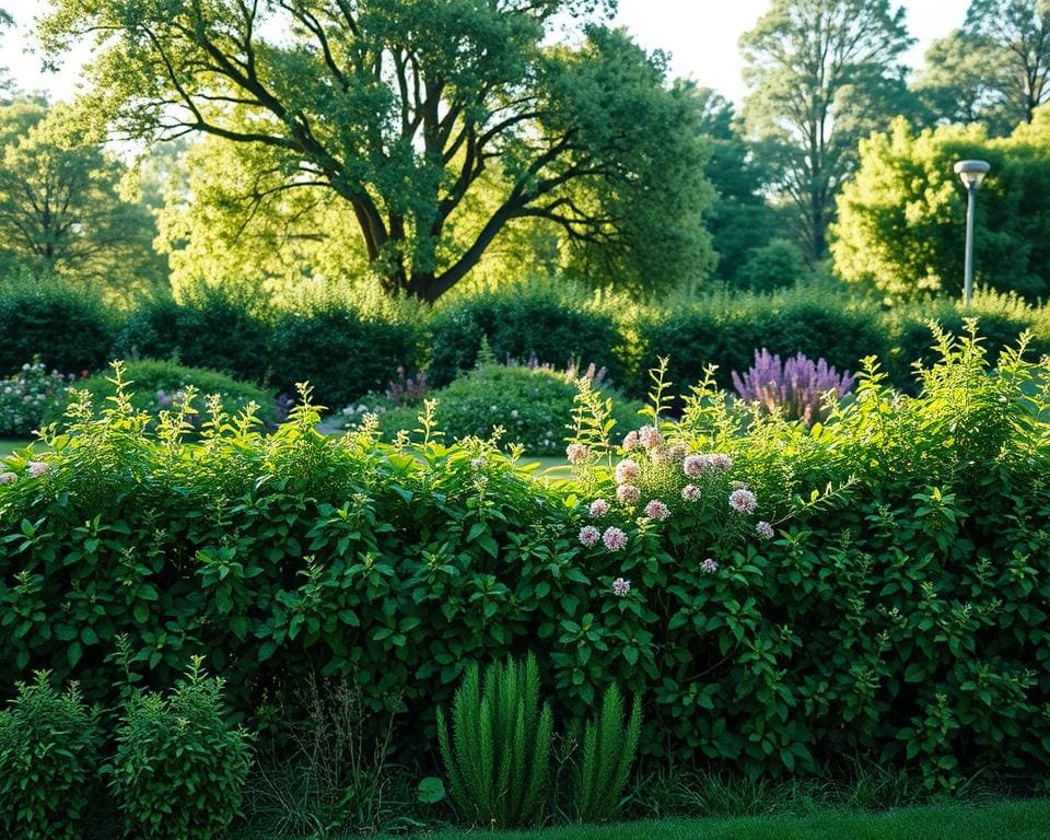 Wat zijn tips voor natuurlijke erfafbakening?
