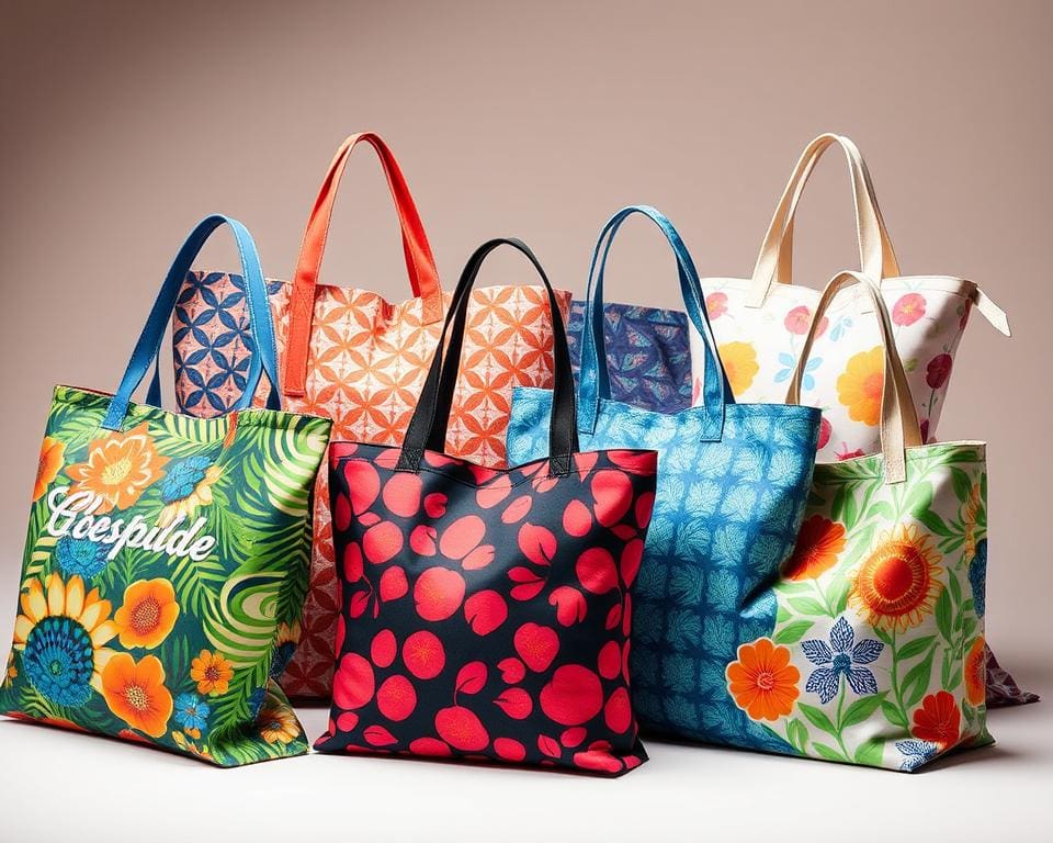 bedrukte tote bags