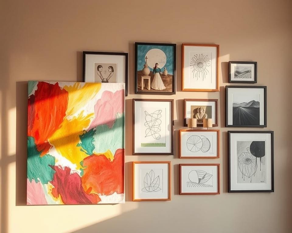 kunst muurdecoratie