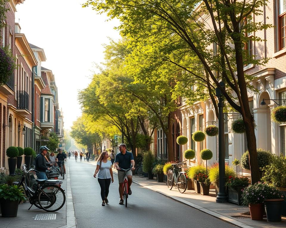 woning zoeken aan autoluwe straat