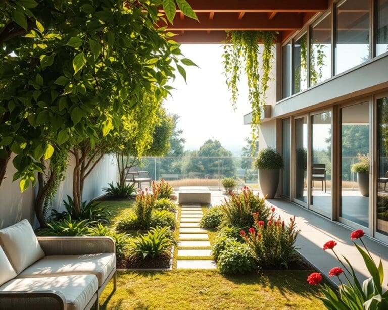 Hoe maak je een tuin onderdeel van je woonruimte?