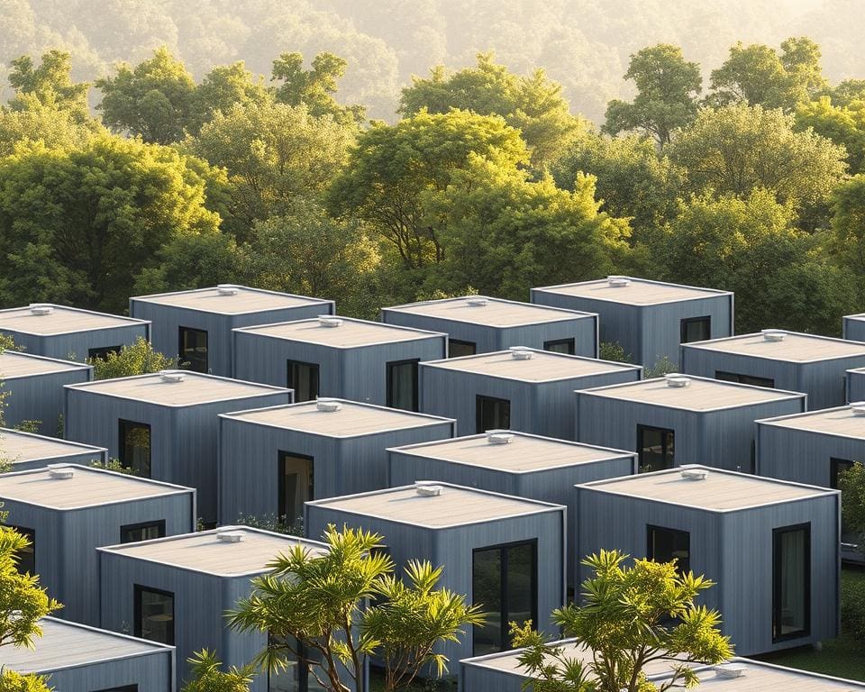 Hoe verhouden tijdelijke woningen zich tot traditionele bouw?