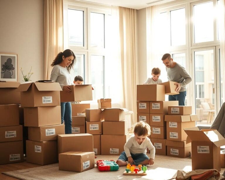 Praktische tips voor verhuizen met kinderen