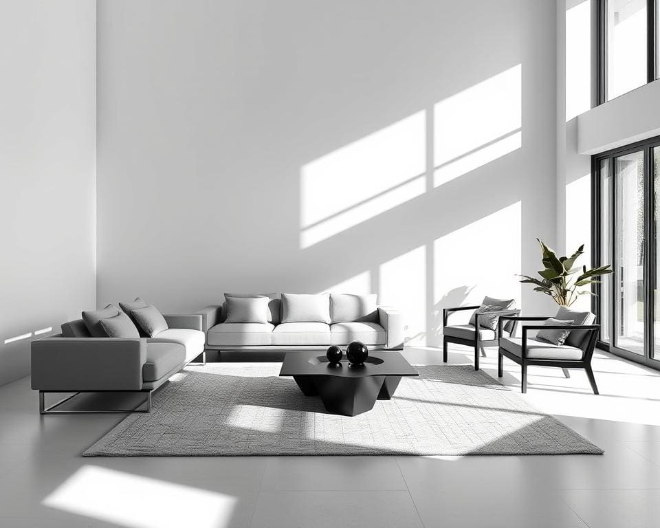Waarmee geef je dynamiek aan een monochroom interieur?