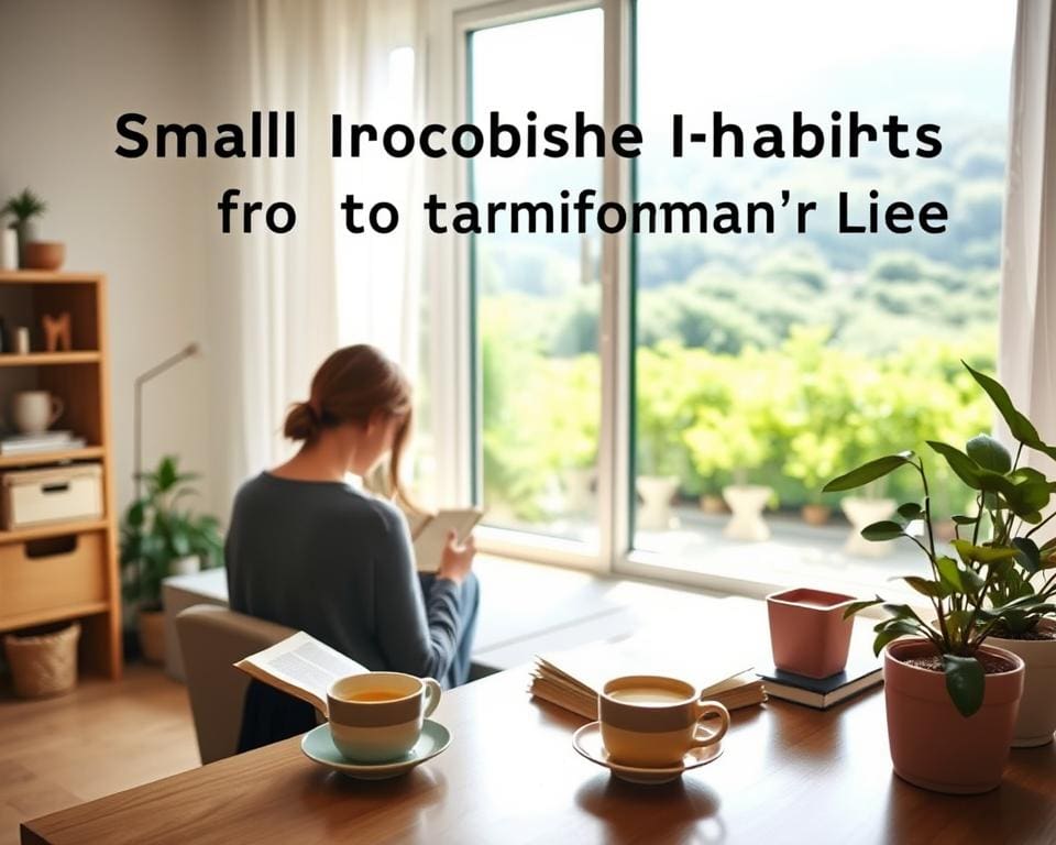 Wat zijn kleine gewoontes die je leven positief veranderen?