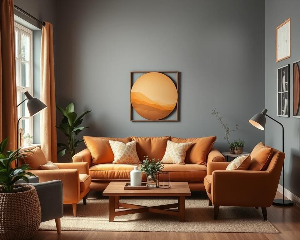 Welke kleuren geven je woonkamer meer sfeer?