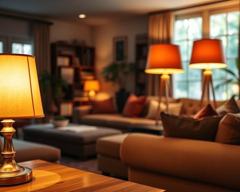 Welke lampen benadrukken warme tinten het best?