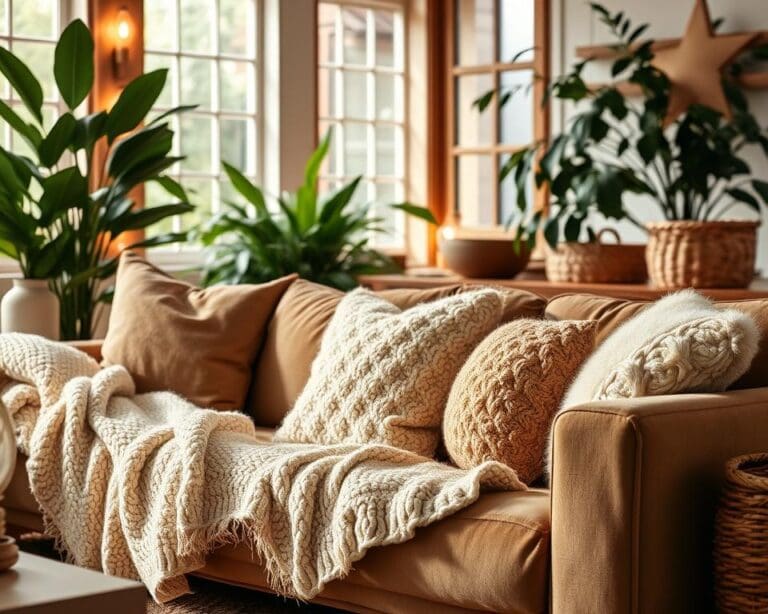 Welke materialen geven een kamer zachtheid?