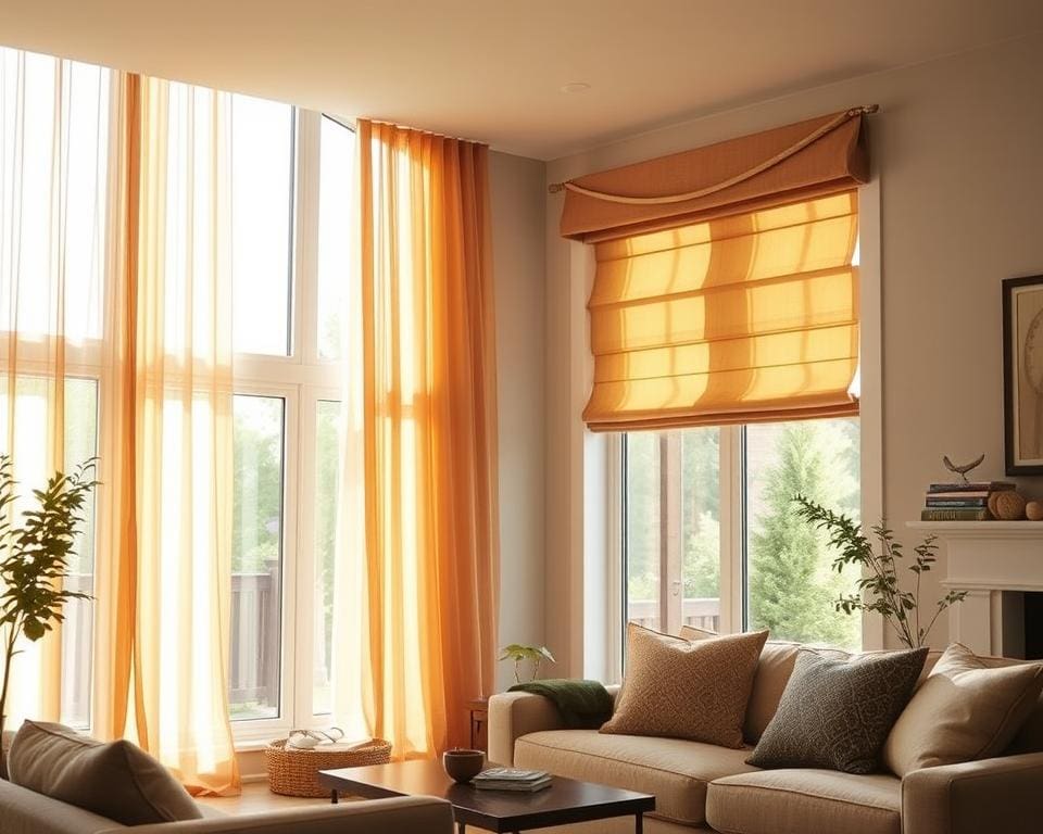 Welke raamdecoratie helpt warmte binnen te houden?