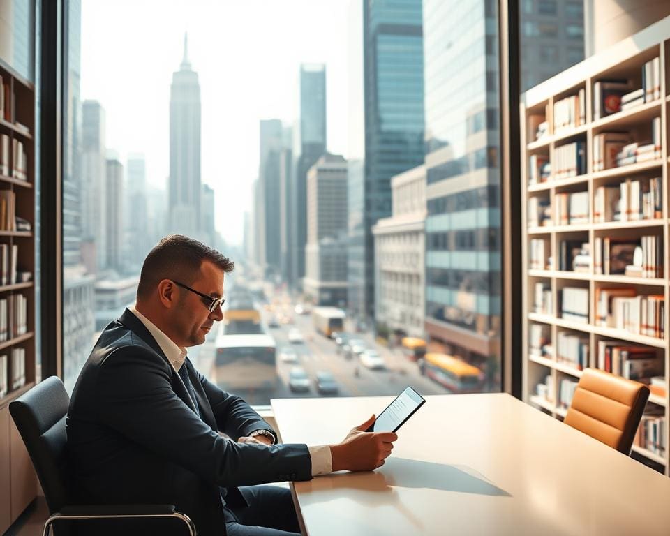 Hoe blijf je up-to-date in de financiële sector?