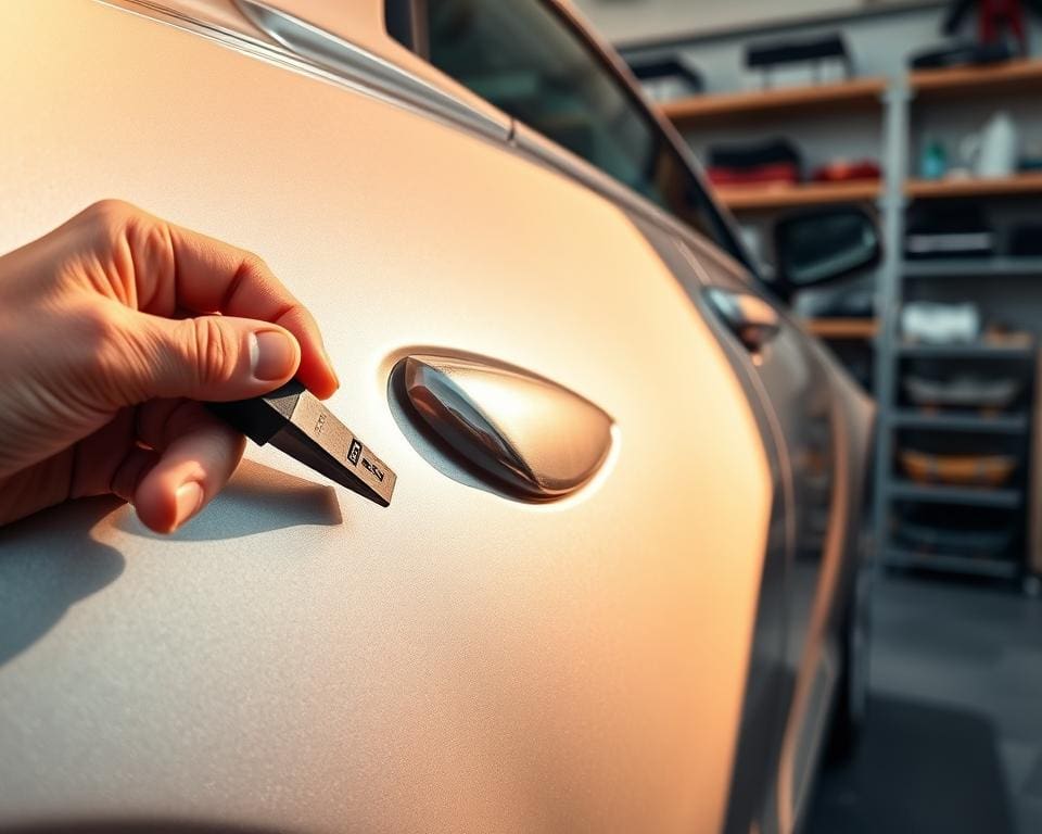 Hoe werkt spotrepair voor kleine autoschade?