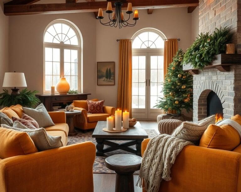 Warme interieurtrends voor winter 2025