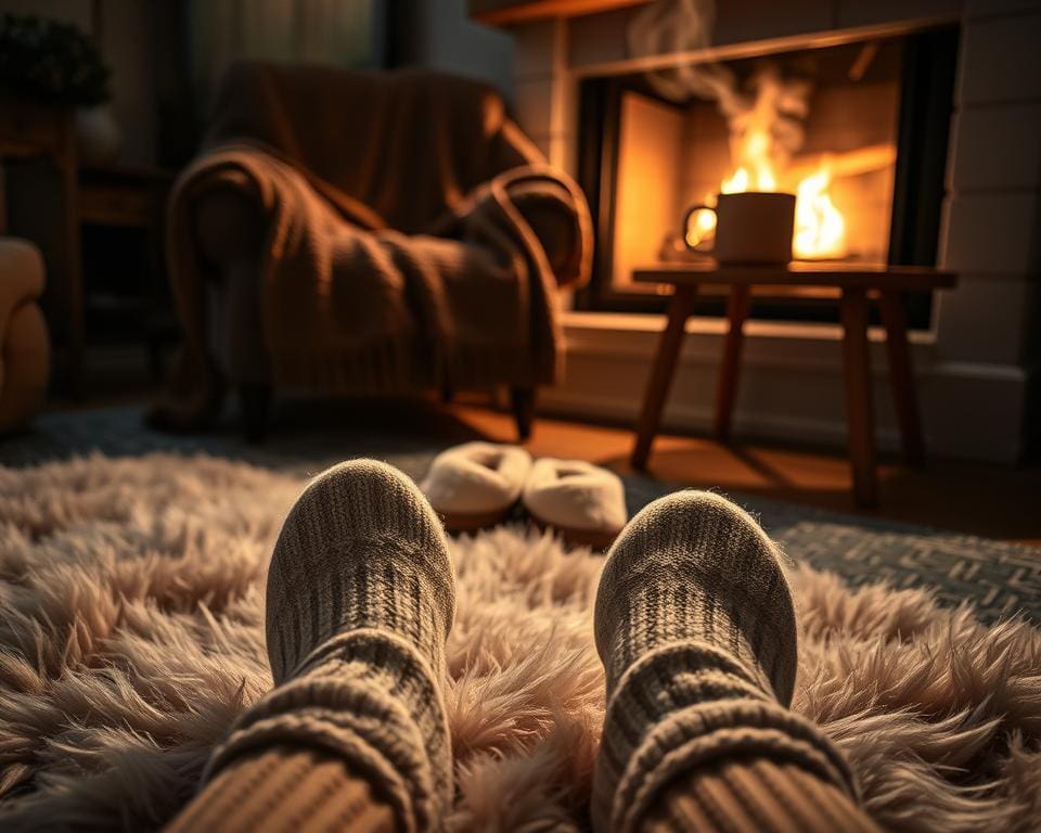 Wat helpt tegen koude voeten thuis?