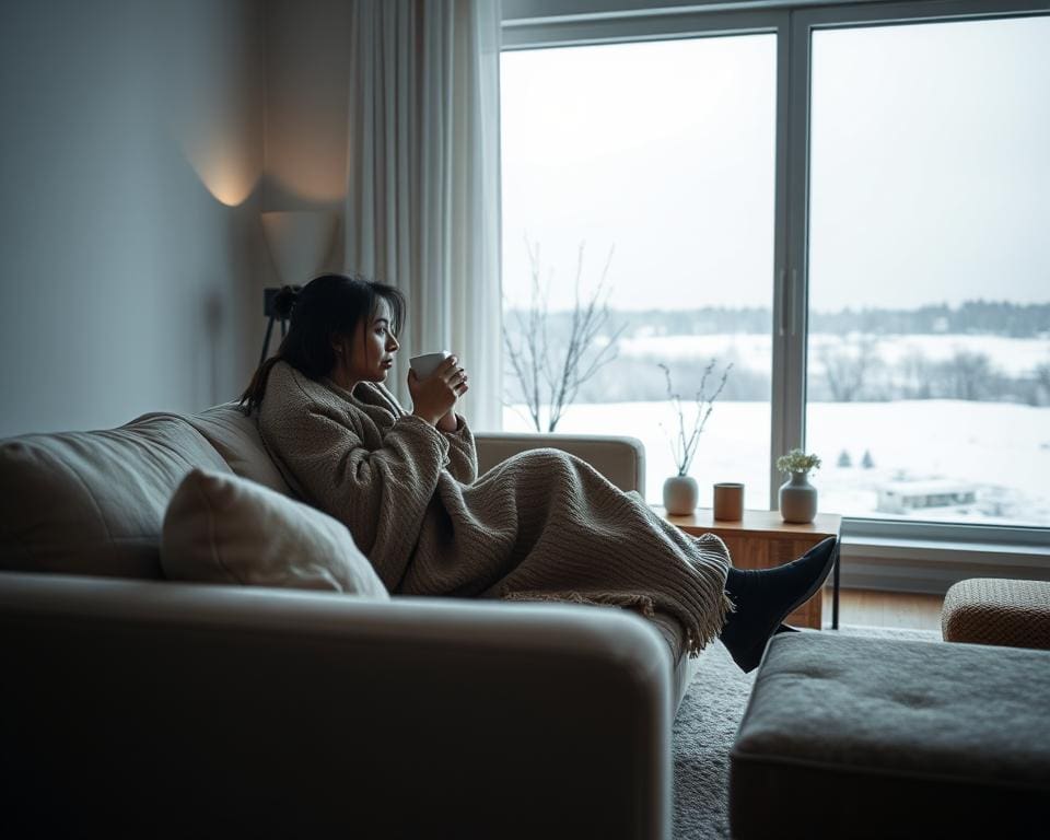 Wat helpt tegen piekeren tijdens koude maanden?