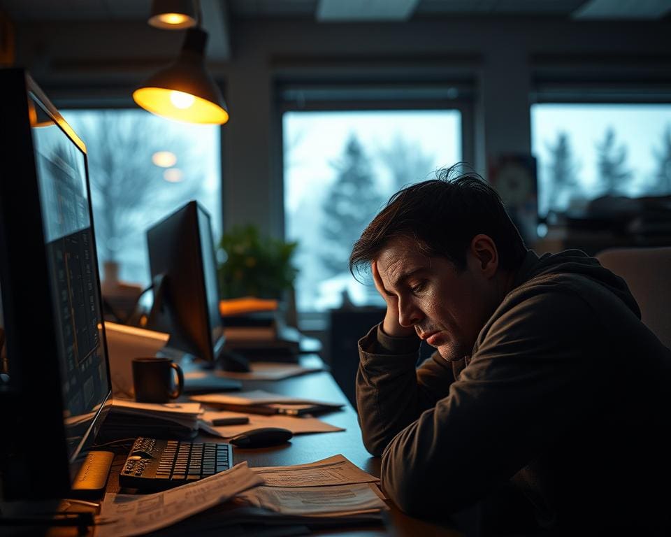 Wat helpt tegen winterstress op werk?